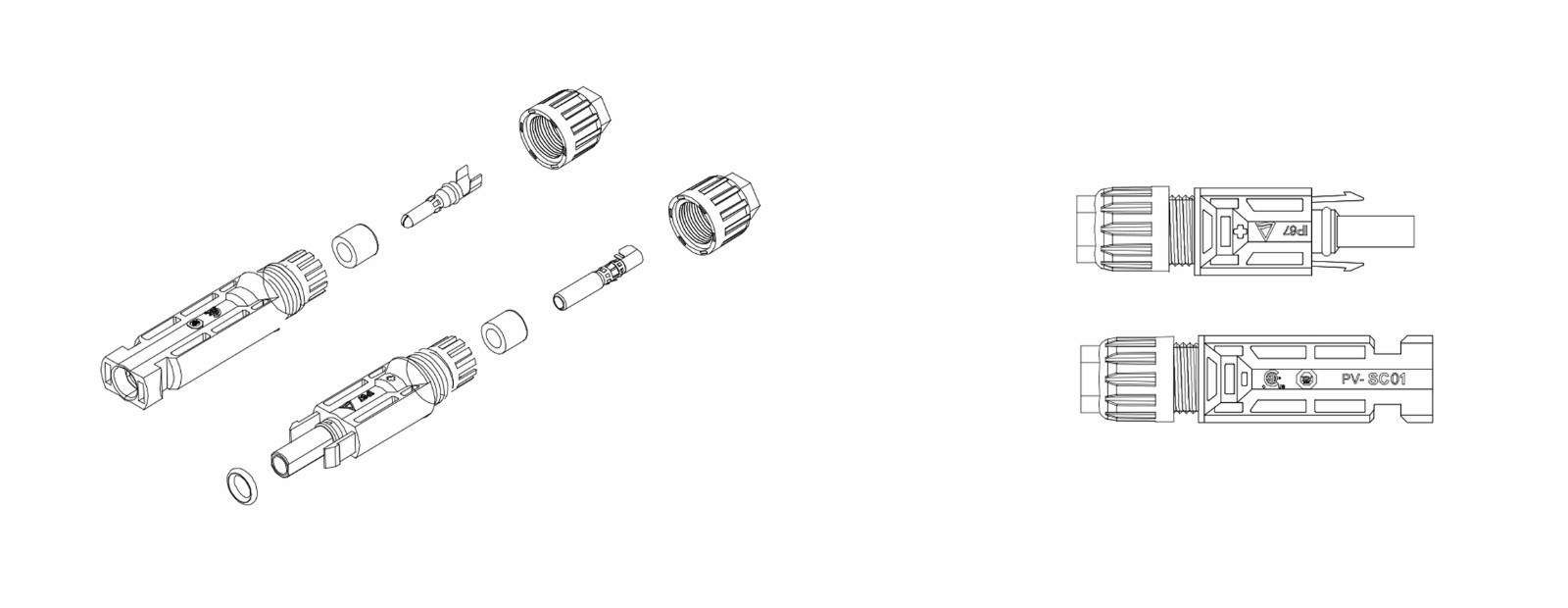 product-1-1 PV-SC01 1500V drawing