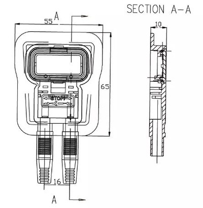 ip67 junction box for Flexible solar panels ip67 junction box for Flexible solar panels