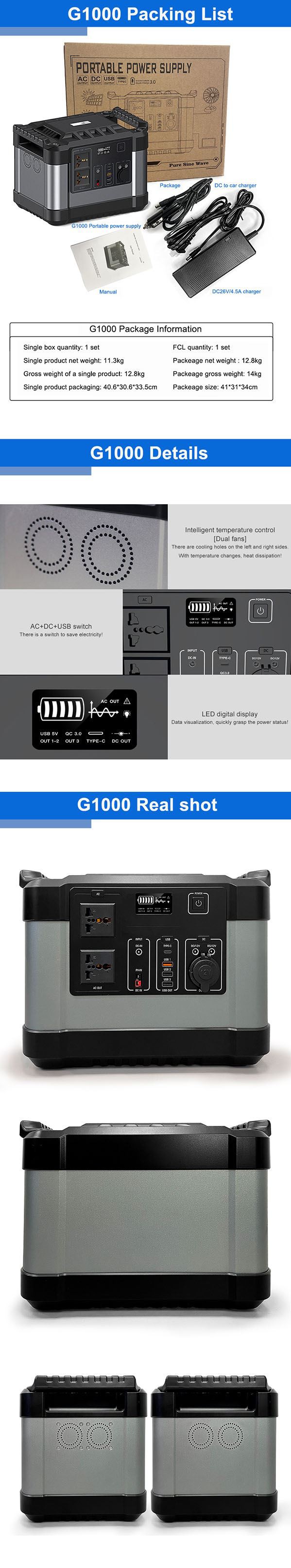 product-599-3234 G1000 portable power station2