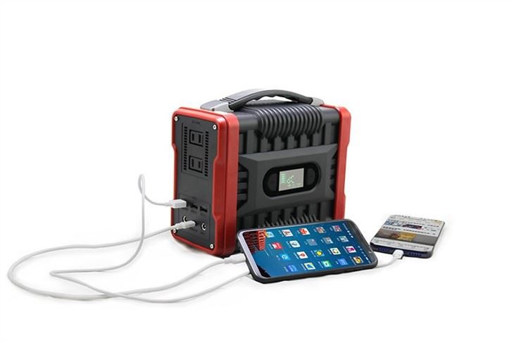 পোর্টেবল পাওয়ার স্টেশন সৌর জেনারেটর লিথিয়াম