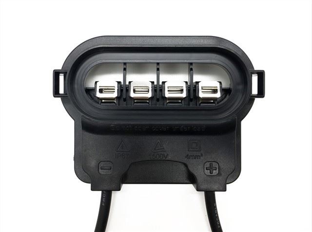 সৌর জংশন বাক্স 4 টার্মিনাল