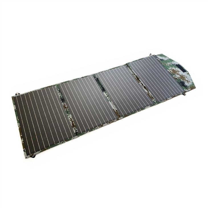 ক্যাম্পারভানের জন্য সোলার প্যানেল ভাঁজ করা