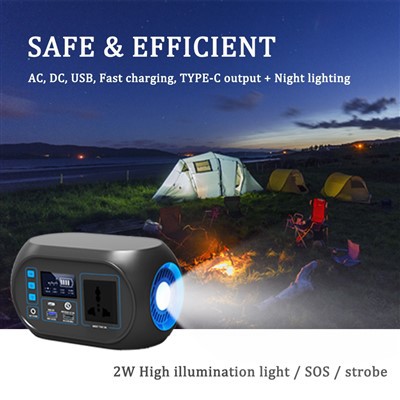 80 ডাব্লু পোর্টেবল পাওয়ার স্টেশন