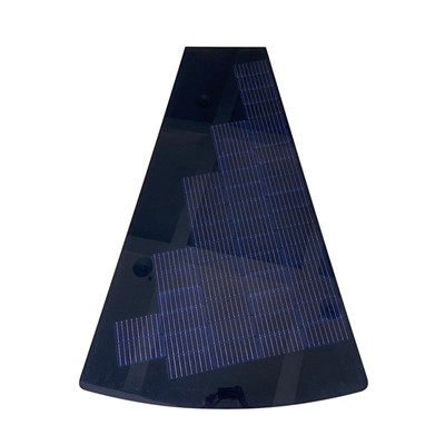 কাস্টমাইজড অনিয়মিত ফ্যান শেপ সৌর প্যানেল